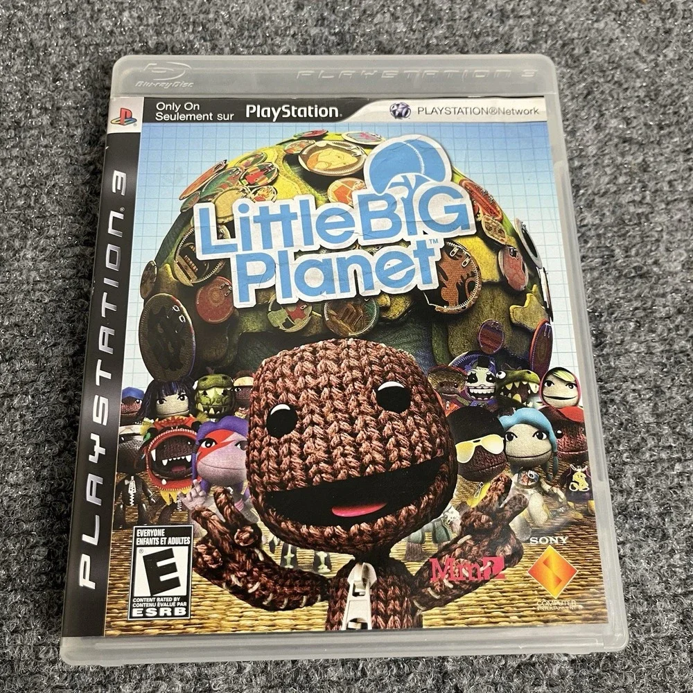 Little Big Planet PlayStation 3 PS3 Game CIB Tested Works!
